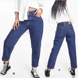 Levi’s Loose Taper Crop W25 (US 0/1) Women’s Premium Jeans High Rise 52692-0005